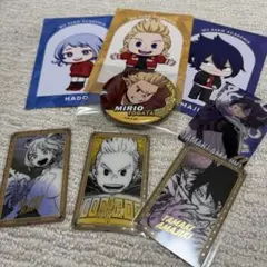 僕のヒーローアカデミア ヒロアカ展 箔押しクリアカードビッグ3