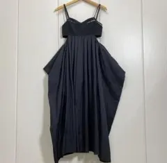 24年製 美品 FRAY I.D レイヤードビスチェドッキングワンピ