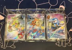 未開封】中国限定 ポケモンカードゲーム 30周年記念 御三家 シンオウ