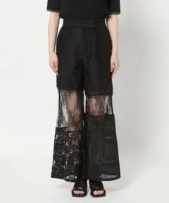 HARE　ハレ　パッチワークレースパンツ　黒　モード系　サブカル　地雷系　春夏秋