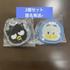サンリオキャラクターズ　サガラ刺繍キーポルダー　バッドばつ丸　あひるのペックル