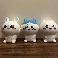 ちいかわ ハチワレ モモンガ ガチャガチャフィギュア セット - メルカリ