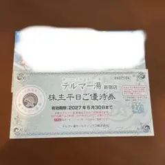 2026年最新】テルマー 株主優待券の人気アイテム - メルカリ