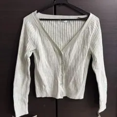 【セール】 WILLSELECTION ビジューボタン ニットカーディガン