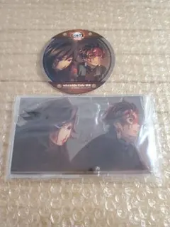 鬼滅の刃 カフェ 場面写そのままアクリルスタンド コースター 炭治郎 義勇 四期