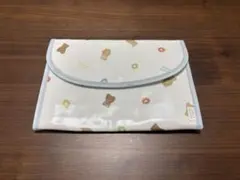 ジェラートピケ　母子手帳ケース
