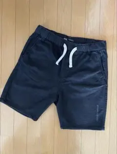 ZARA ブラック ソフトデニム　ショートパンツ