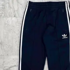 アディダス　ヨーロッパ　トラックパンツ　ネイビー メンズ　M トレフォイルロゴ