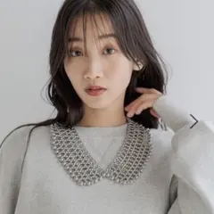 ♡付け襟ネックレス♡