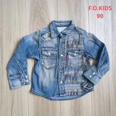 F.O.KIDS デニムシャツ　90