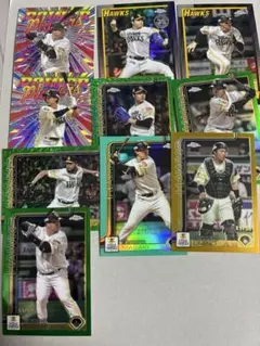 topps chrome ソフトバンク　10枚