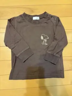 b.ROOM スヌーピー 長袖Tシャツ 90のサムネイル