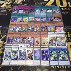 遊戯王 ジャンドシンクロデッキパーツ 遊戯王 ジャンド デッキ シンクロン ウォーリアー 虹光の宣告者 1枚の