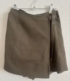Kastane 2way ラップミニスカートパンツ