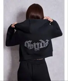 GYDA ラインストーンロゴ セットアップ