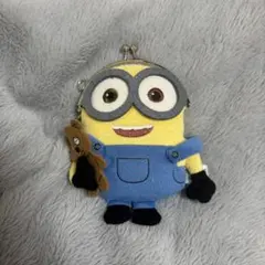 ミニオン ボブ がま口 ポーチ
