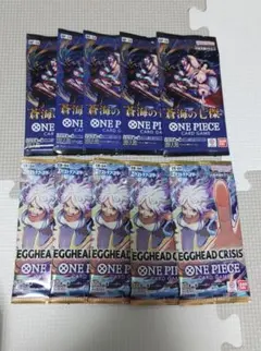 ワンピースカードゲーム 蒼海の七傑 エッグヘッドクライシス 未開封パック