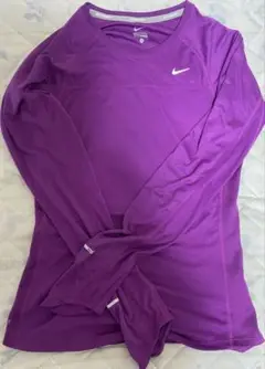 NIKE ナイキ ドライフィット Tシャツ パープル ランニングウェア　Sサイズ