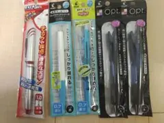 黒ボールペン4本、赤ペン1本　計5本まとめ売り