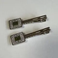 装飾的なネクタイピン 2個セット