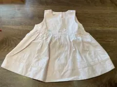 美品　ファミリア　ノースリーブワンピース　ピンク