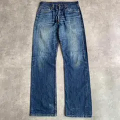 AC003 リーバイス501 Levis W33 鬼ヒゲ ハチノス 青 古着 - メルカリ