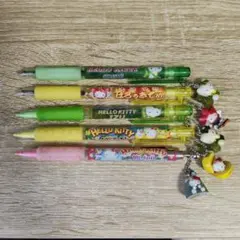 ハローキティ ご当地キティ シャープペン ボールペン 5本セット