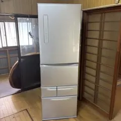 535⭕️冷蔵庫　ベジータ　大型　400㍑級　左開　自動製氷　中古　安い　設置無料 535⭕️冷蔵庫 ベジータ 大型 400㍑級 左開 自動製氷 中古 安い