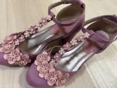 axes femme POETIQUE フローラパンプス Lピンク