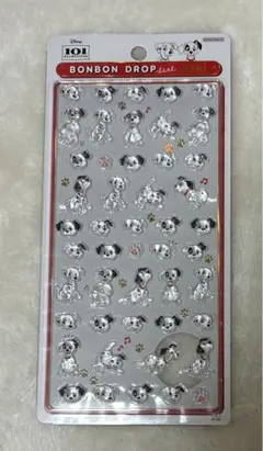 ディズニー　101匹わんちゃん　ボンボンドロップシールミニ