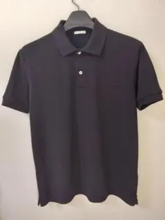 ジーユー　ポロシャツ　ブラック　Mサイズ