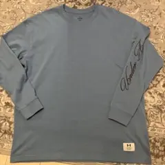 Under Armour 青 長袖 Tシャツ