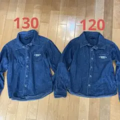 デニムシャツ 2枚セット