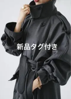 【完売品】SサイズTHE TOÉ AVIGNON TRENCH COAT黒レザー Avignon Trench Coat – THE TOÉ