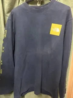 The North Face ネイビー ロングスリーブ Tシャツ