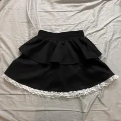 しまむら ティアードミニスカ