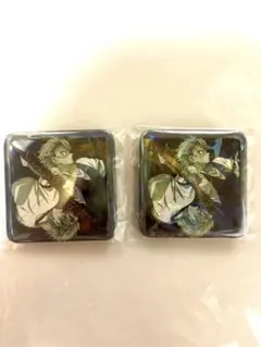 鬼滅の刃　不死川実弥 グリッター 缶バッジ モクテルバー