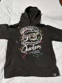 B ONE SOUL DUCK DUDE パーカー ブラック M