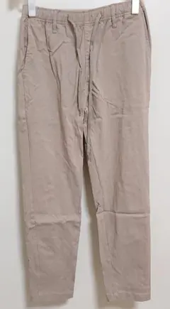 メンズ　ベージュ Mサイズ イージーパンツ