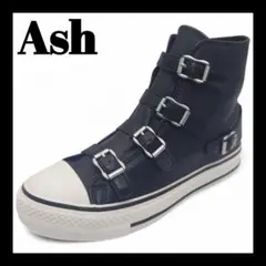 希少サイズ】ASH/アッシュ/37/ベルトハイカットスニーカー/インヒール