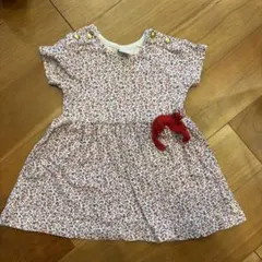 PETIT BATEAU 花柄ワンピース 12m