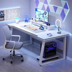 【新品】ホワイトデスク 100*50cm