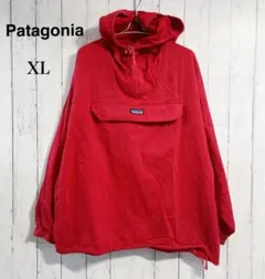 超希少大人気PatagoniaハーフジップアノラックパーカーレッドXL