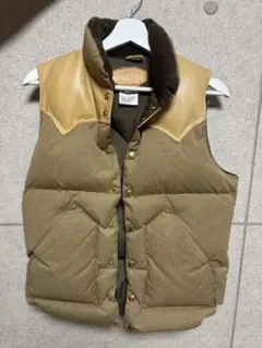 新品*RRL*レザーヨーク キルテッド ベスト* M ダブルアールエル - メルカリ