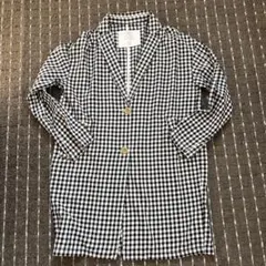 Flores ギンガムチェック コート Mサイズ