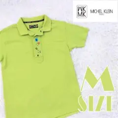 MICHEL KLEIN　ポロシャツ　半袖　文字刺繍　数字のサムネイル