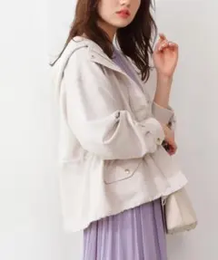 PROPORTION BODY DRESSING マウンテンパーカー アイボリー