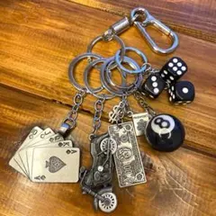 B3ストリート カラビナ　キーホルダー　アメカジ　じゃらじゃら系