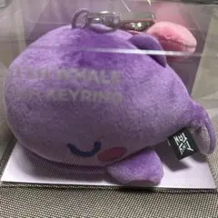 BTS TinyTAN WHALE PLUSH KEYRING