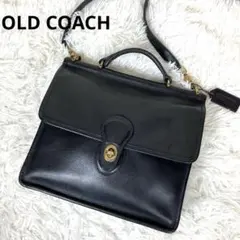 オールドコーチ ショルダーバッグ 2way ターンロック 9927 ブラック